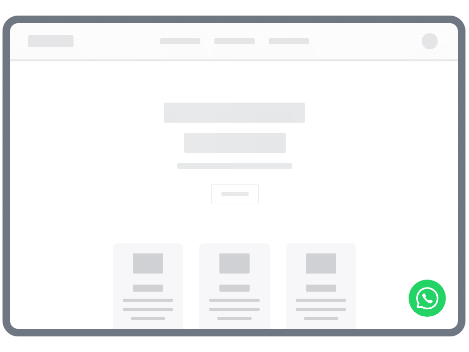 Preview of what the button will look like installed on your website